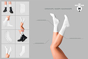 SOCKS MOCKUP SET, a Product Mockup by MCKP*ME (Thumbnail 2 of 12)