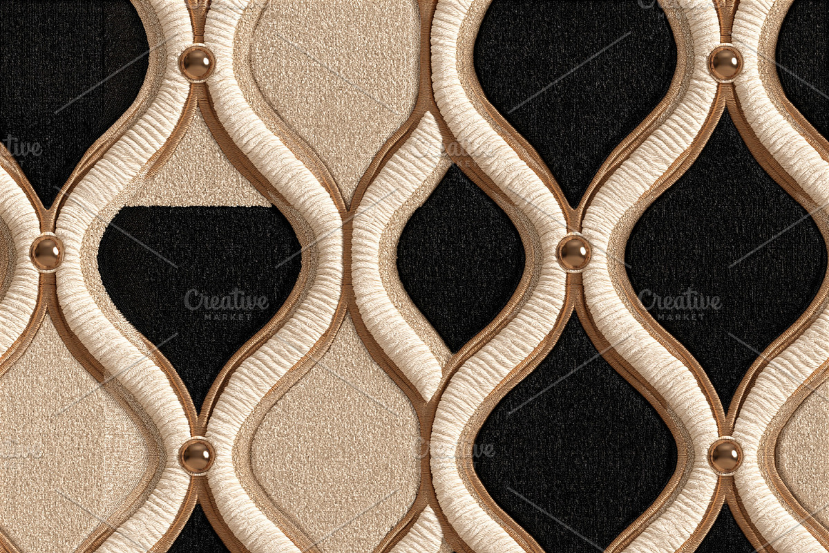 Seamless pattern abstract curved pattern with intertwining lines, a Pattern Graphic by Studio ANNA
