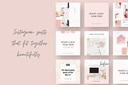Modern Femme Social Media Templates, a Social Media Template by Marketing Your Brand (Thumbnail 9 of 12)