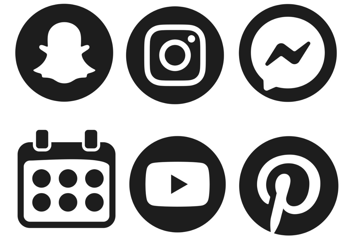 Social Media Marketing Icons Set 2, a Brush Add-On by Disasterology Ink (Photo 6 of 10)