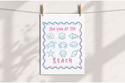 Summer Coastal PNG Hand Drawn Line A, an Illustration by Dream Creation (Thumbnail 5 of 7)