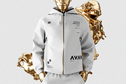Hoodie Mockup, a Hoody Mockup by zpackcreative (Thumbnail 6 of 7)