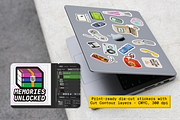 Nostalgic Tech Clipart - 90s-Y2K, a Decorative Illustration by Curiouss (Thumbnail 7 of 9)