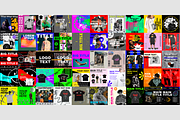 Streetwear Social Media Template Set, a Social Media Template by Infinity Mockups (Thumbnail 5 of 6)