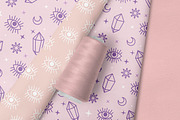 Boho Crystal seamless pattern, a Pattern Graphic by Digital Studio (Thumbnail 6 of 9)