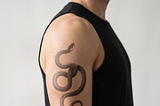 Realistic Body Tattoo Mockup Bundle, an Advertising Mockup by Pixel Foundry (Thumbnail 2 of 6)