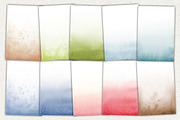 Ombre Watercolor Paper, a Texture Illustration by swiejko (Thumbnail 2 of 2)