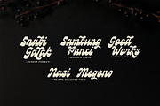 Aerogate Script, a Script Font by Wacaksara Co. (Thumbnail 2 of 13)