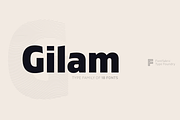 Gilam, a Sans Serif Font by Fontfabric (Thumbnail 1 of 5)