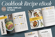 Food Creator Cookbook Template, a Magazine Template by Studio Soluna (Thumbnail 1 of 10)