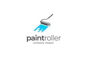 Paint Roller Logo