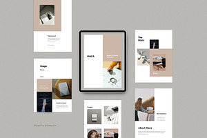 MACA Vertical Google Slides Template