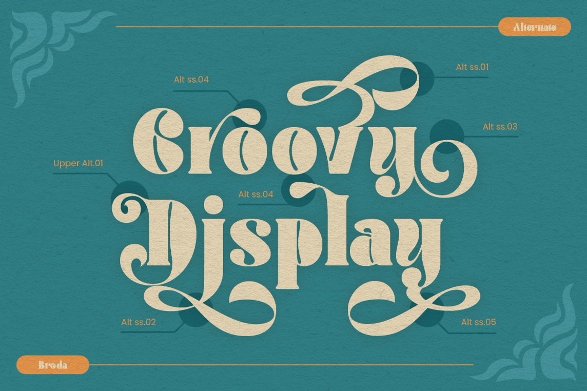 Broda, a Slab Serif Font by Burntilldead (Photo 6 of 12)