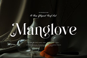 Manglove - Elegant Serif Font, a Serif Font by TypeLogue (Thumbnail 1 of 5)