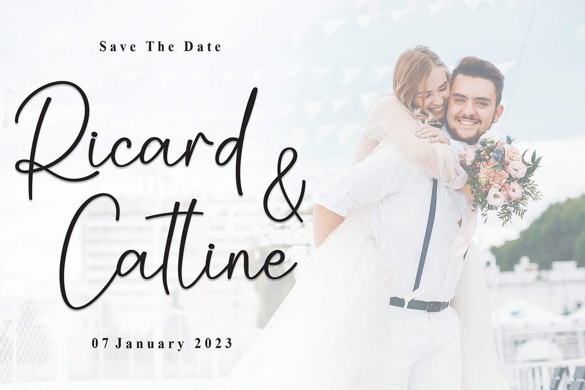 Soulmate | Script Font preview 3