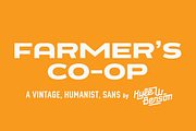 Farmer's Co-op, a Font by Very Cool Studio (Thumbnail 1 of 5)
