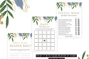 Baby Shower Games, Set Of 12, a Graphic by Wow Designs (Thumbnail 2 of 5)
