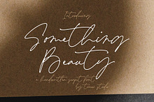 Something Beauty Font