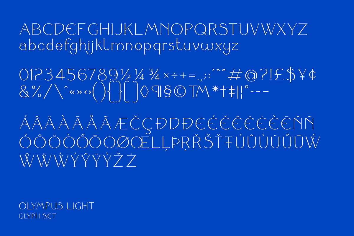 Olympus Font Family, a Serif Font by Hemphill Co (Photo 14 of 14)
