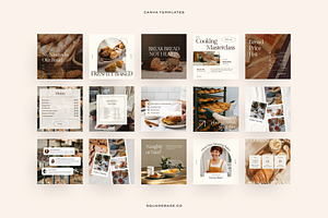 Canva Templates For Bakers