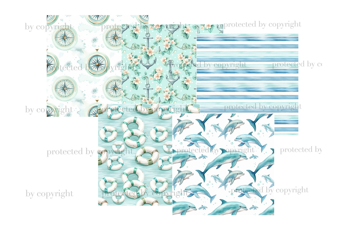 Cruise Seamless Pattern