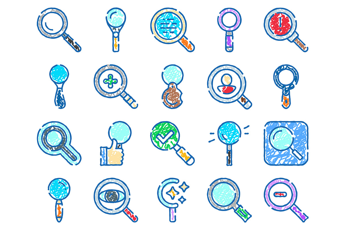 Magnifying glass search zoom, an Object Graphic by pikepicture (Photo 2 of 3)