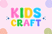 Super Stitch - Cartoon Font Types, a Font by KiddoGlyphs Studio (Thumbnail 3 of 3)
