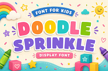 Doodle Sprinkle – Cute Kids Font