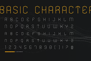 Eqlarc | Futuristic Geometric, a Font by gracetype_studio (Thumbnail 10 of 12)