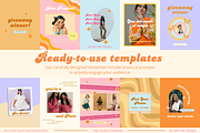 100 Retro Instagram Post Templates, a Social Media Template by Hell Yeah Designs (Thumbnail 4 of 10)