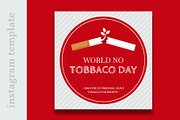 Anti Tobacco Day Social media post, a Social Media Template by nandinigraphics (Thumbnail 2 of 3)