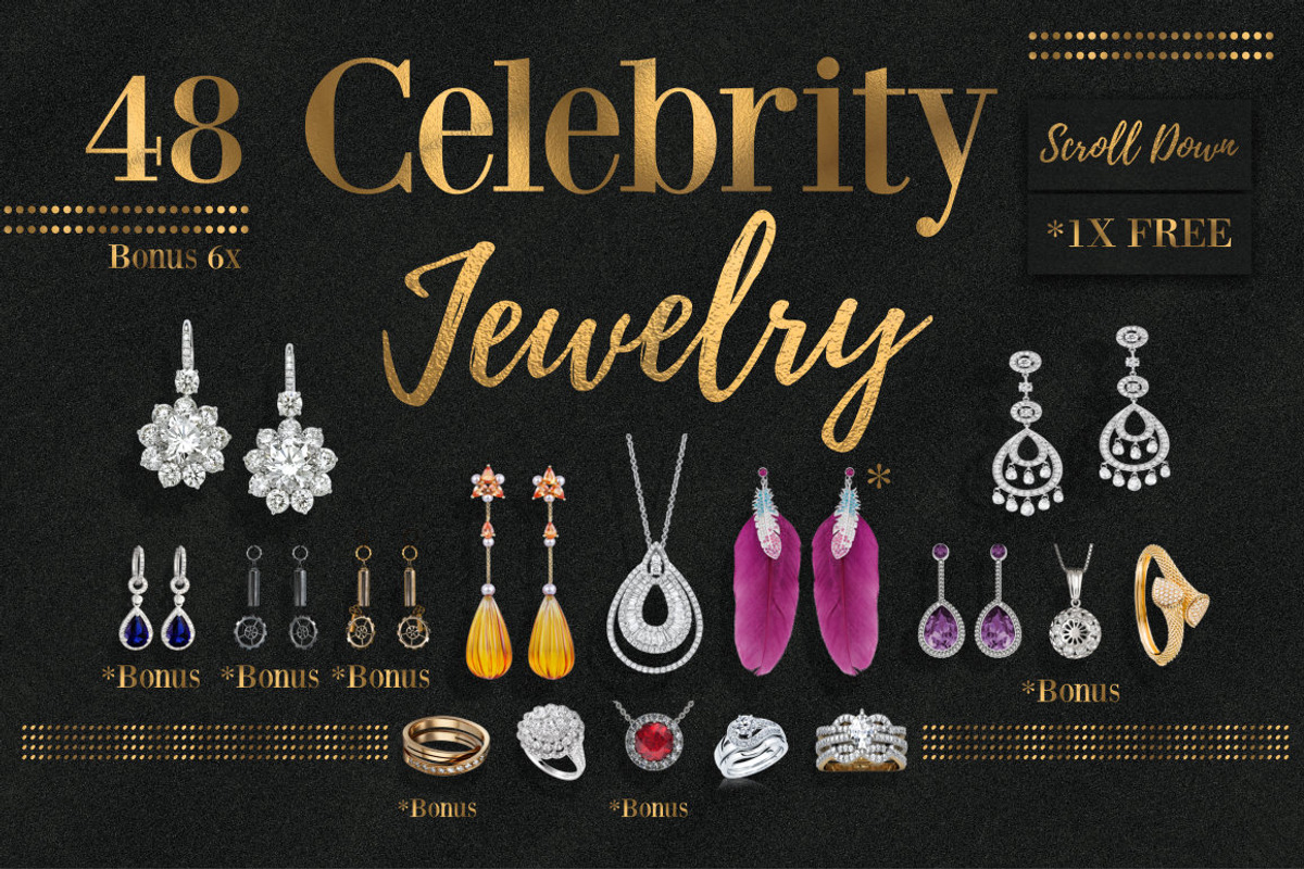 25%Off-Celebrity Jewelry 48 Edition, an Object Graphic by Shop (Photo 1 of 3)