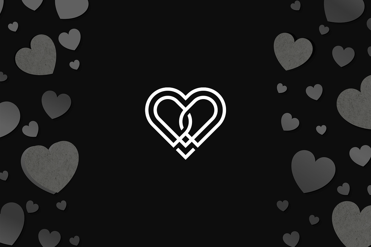 Minimalist Modern Love Logo, a Branding & Logo Template by Luxury Logos (Photo 2 of 4)