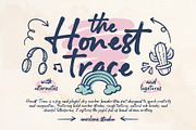 Honest Trace - Organic Script Font, a Script Font by Inviline.co (Thumbnail 2 of 10)