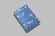 Gift Card Mockup, a Product Mockup by ZifaraDesign (Thumbnail 5 of 5)