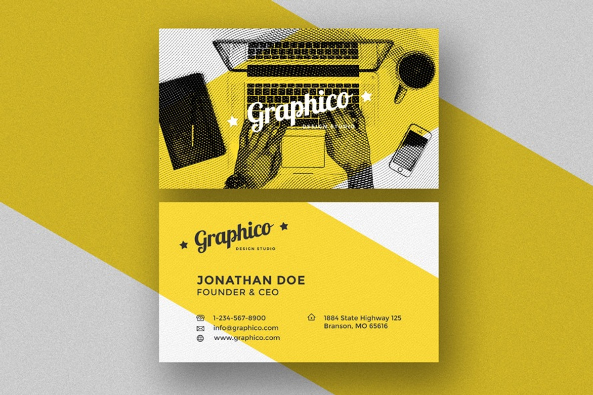 Simple Creative Business Card - 26, a Business Card Template by ND Design (Photo 3 of 5)