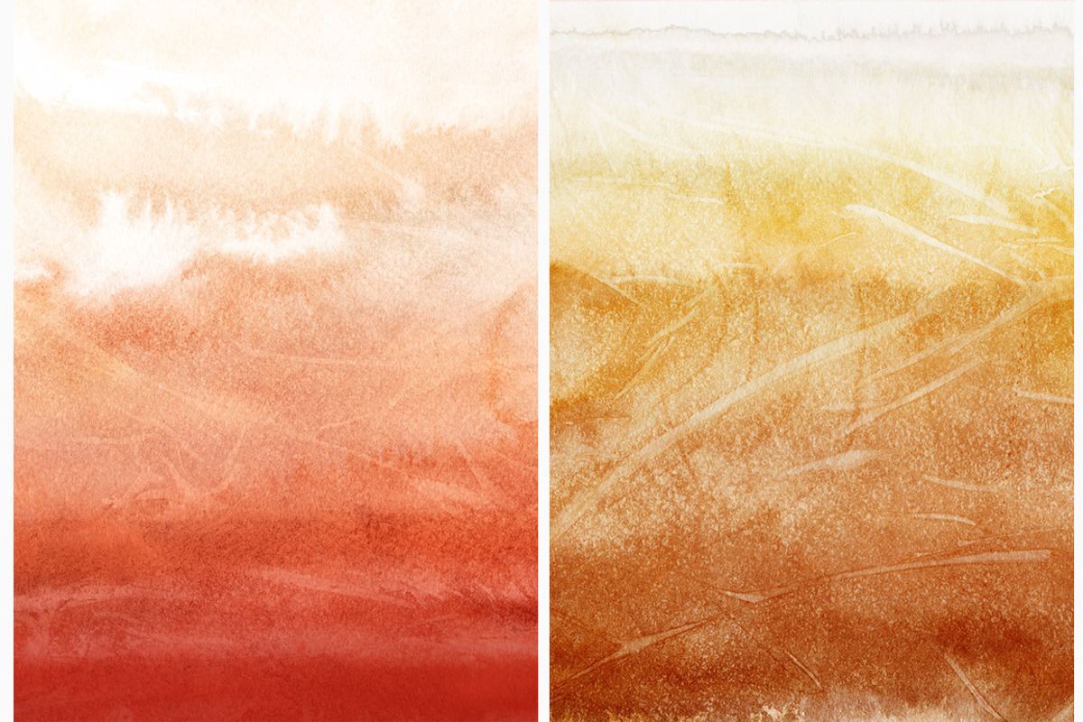 Autumn Watercolor Backgrounds, a Texture Graphic by ArtistMef (Photo 8 of 9)