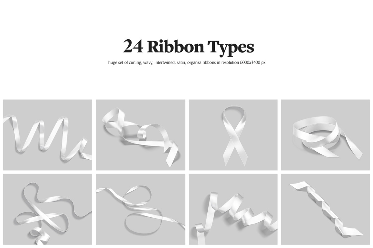 Ribbon Mockups Bundle, a Packaging Mockup by rebrandy (Photo 2 of 15)