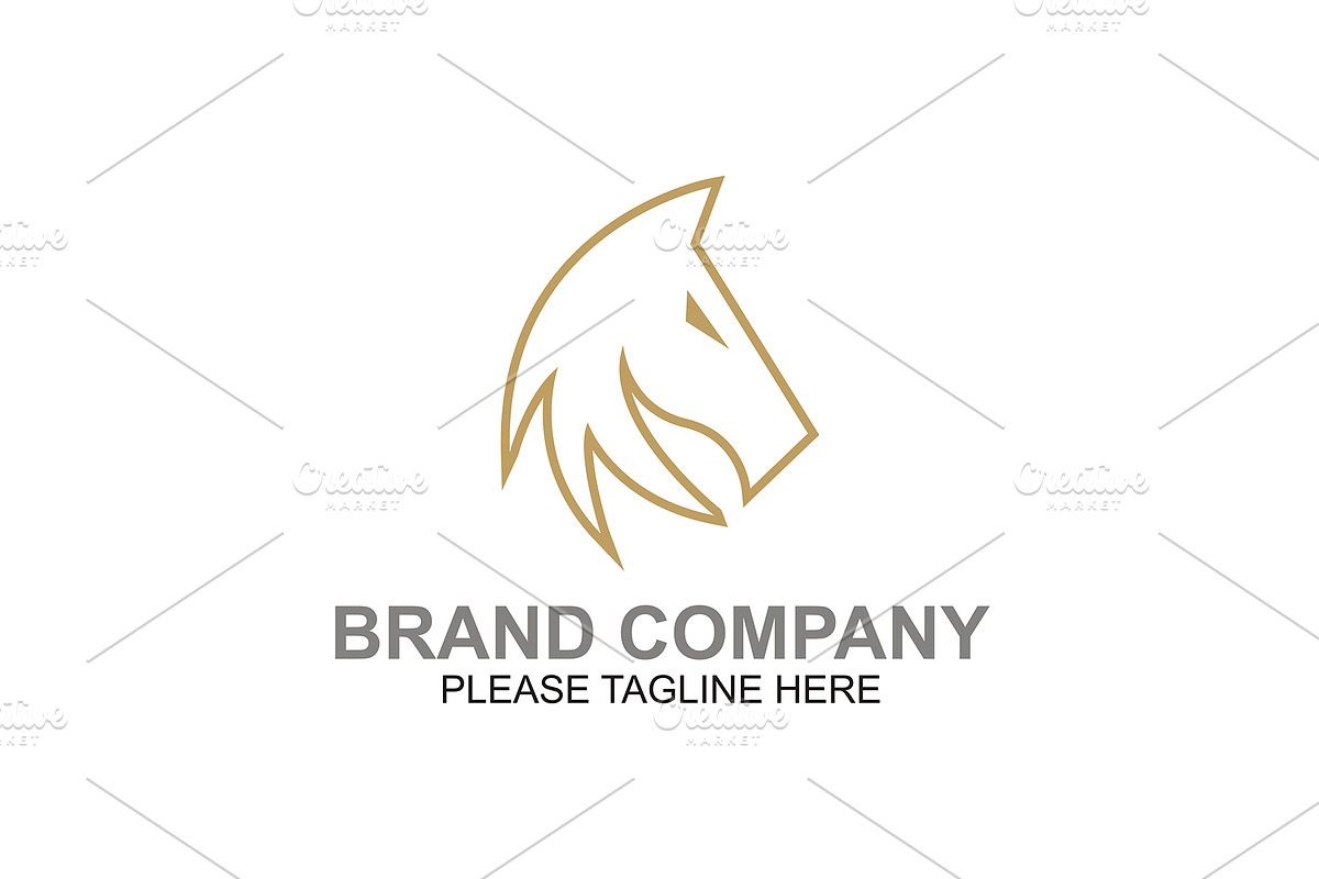 20 Logo Horse Templates Bundle, a Branding & Logo Template by Friendesigns (Photo 18 of 21)