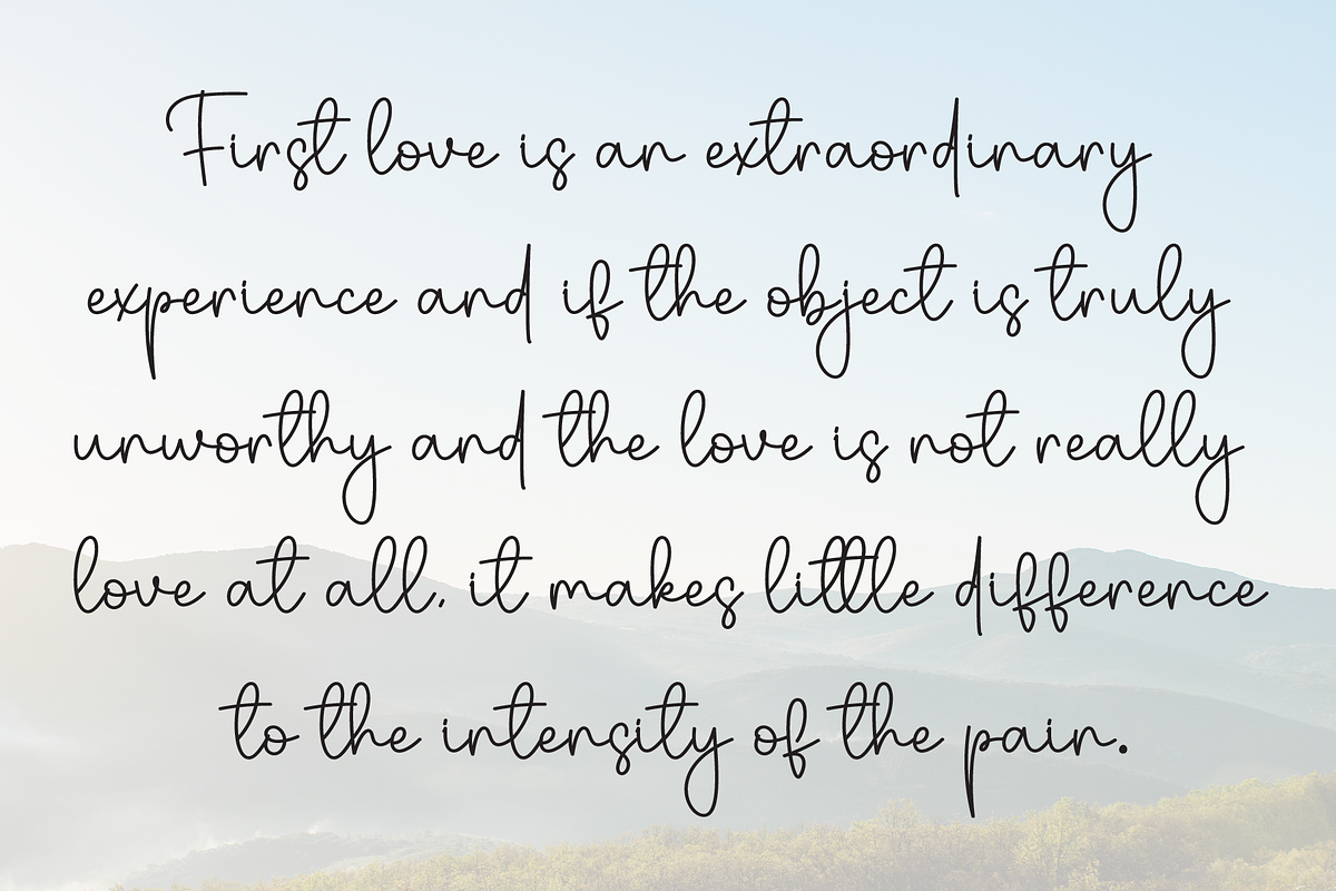 Southine | Script Font, a Handwritten Font by Scratchones (Photo 6 of 9)