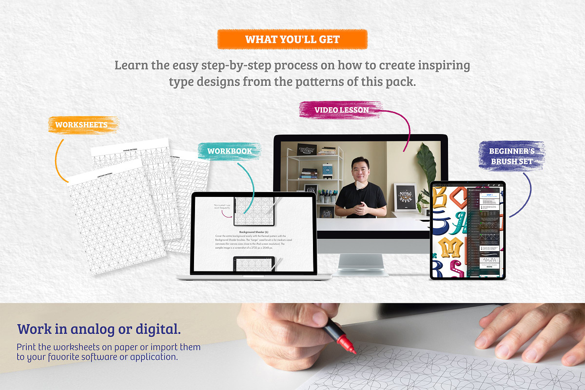 Inspired Lettering Creative Builder, a Brush Add-On by Nico-Ng (Photo 15 of 23)