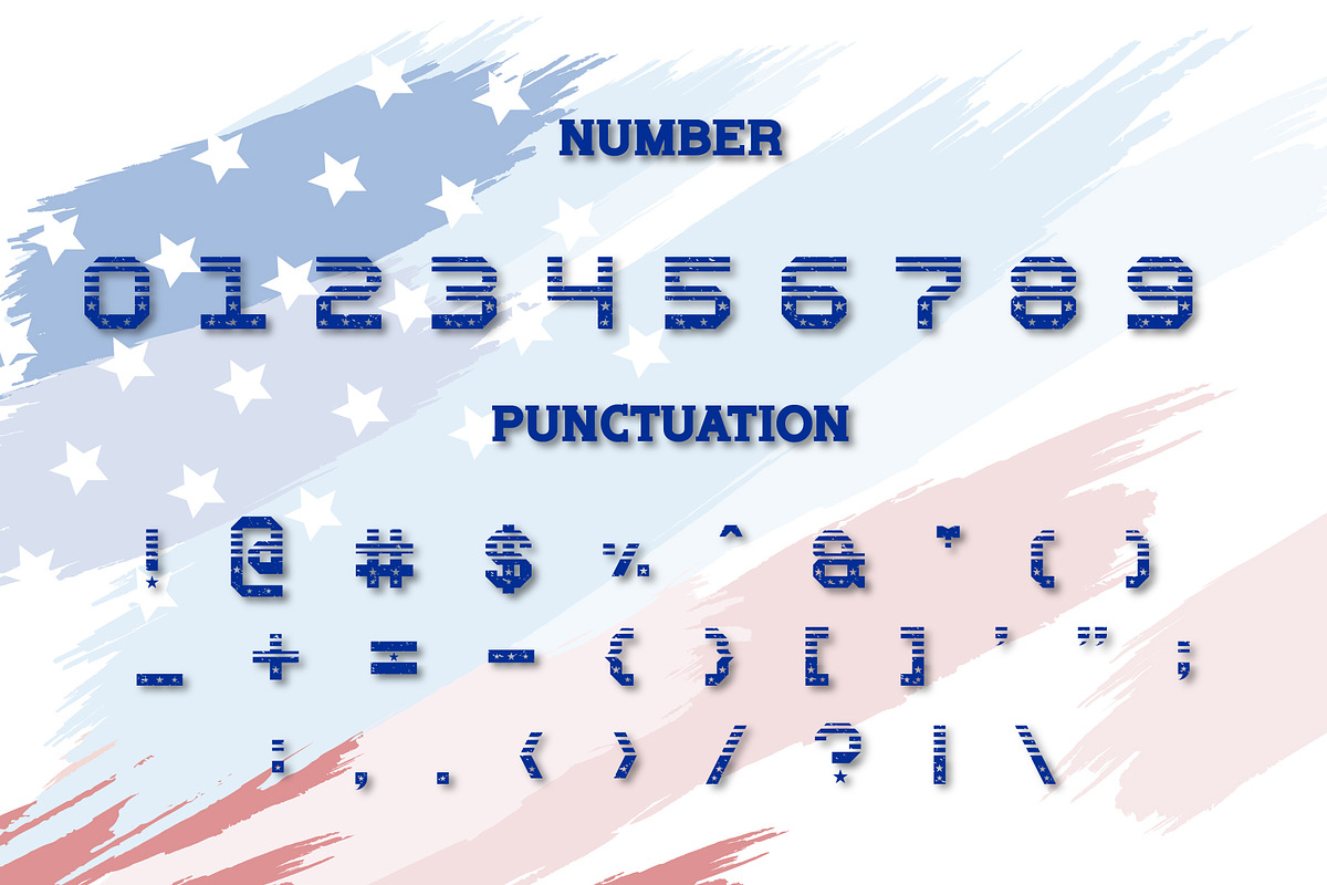 Happy American - Decorative Font, a Serif Font by Brown Cupple (Photo 7 of 8)