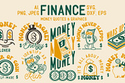 Finance Money Quotes and Graphics, an Object Graphic by arausidp (Thumbnail 1 of 5)