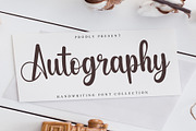 Autography, a Handwritten Font by Creative Writting (Thumbnail 1 of 5)