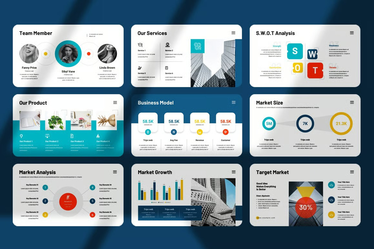 Business Plan Presentation Template Google Slides preview 5