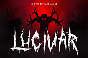 Torn Flesh - Scary Horror Font, a Font by PutraCetol Studio (Thumbnail 11 of 11)