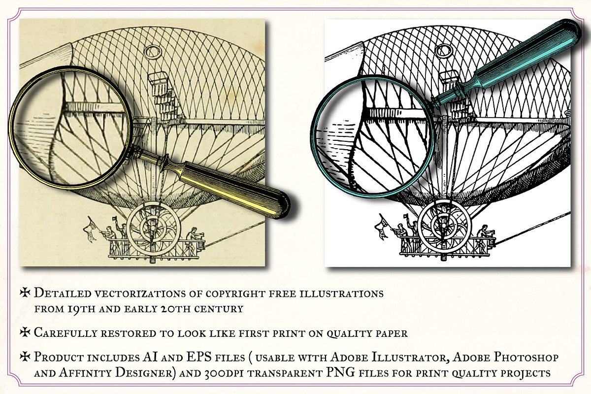 Vintage Aircraft Illustrations, a Transportation Illustration by Mr Vintage (Photo 2 of 9)