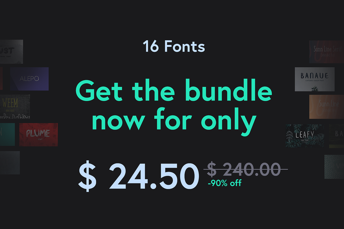 Wildones Font Bundle preview 2
