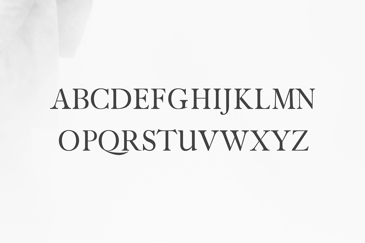 Faraz Modern Serif Typeface preview 2