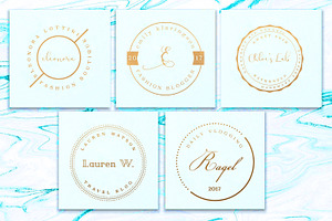 Stamp Premade Logo Templates Vol.2